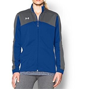 Under Armour Women's Utility Jacket in Blue and Gray